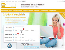 Tablet Screenshot of 1a-it-news.de